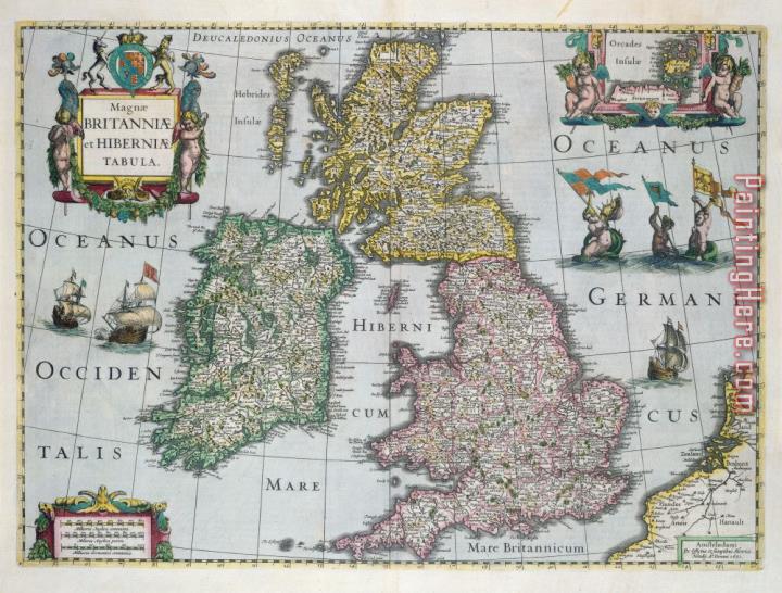 English School Map of Britain